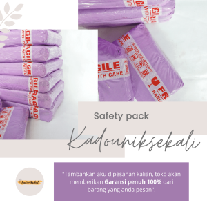 X-TRA BUBLE WARP Safety Pack - Garansi 100%