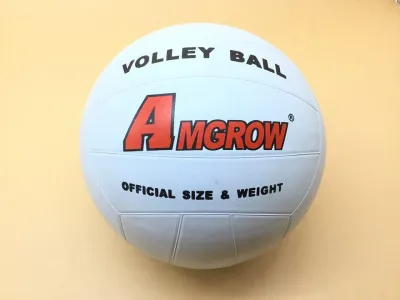 White Volleyball Standard No. 5 Students Use ball Adult Inflatable Volleyball Training Spike Beach Voleyball Soft Official Size 5 Volleyball Free Pin Original