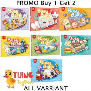 Bundling busy book | mainan edukasi anak | montessori toys