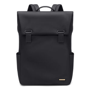 GOLF QUALITY Fashionable Casual Travel Womens Backpack Large Capacity 14 inches Laptop Bag Simple Womens Bag Dual Shoulder Bag Waterproof Nylon Fabric Backpack Apricot Commuter Backpack