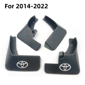 4Pcs/set Toyota Mudguard for Toyota Vios 2008-2013/2014-2022 Car Fender with Toyota Emblem Stickers Mud Flap Guard