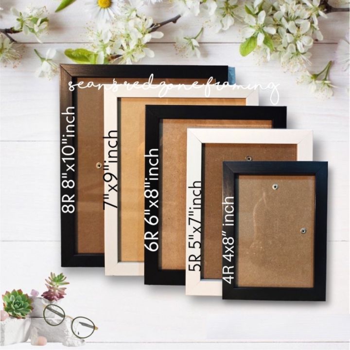 EZI Wall Picture Frame 8R / 8x8” / 7R / 6R / 5R / 4R - Wall Decor ...