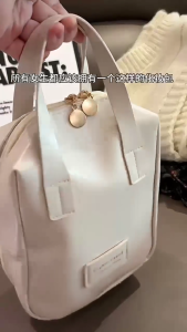 Large Capacity Makeup Organizer Bag for Women Functional Travel Cosmetic Case with Multi Layers Toiletry Storage Handbag