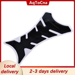 [COD] AqToCna Ship within 24 hours Carbon Fiber Tank Pad Tankpad Protector Sticker Motorcycle Universal Fishbone