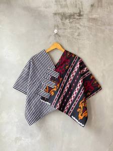 Baju Atasan Wanita Terbaru 2021: Blus Batik Pekalongan & Crop Top Pesta