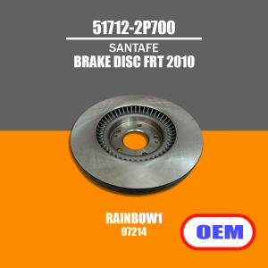 BRAKE DISC FRT 2010 for HYUNDAI SANTAFE [OEM Part #51712-2P700517122P700