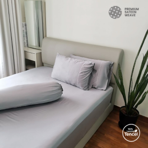 HE Airy TENCEL Bedsheet with bolstercase | Cool & Breathable | Buttery Soft | Multiple Sizes