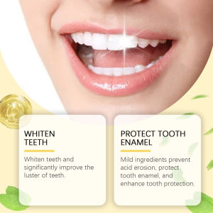 Ginger toothpaste brightens teeth Natural Botanical Formulas Brighten Your Teeth cleanses odor protects gums protects periodontal health