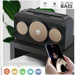 High Power Bluetooth Speaker Outdoor 8W Portable Speaker Wireless FM Subwoofer Loud Volume TF Call U Disk