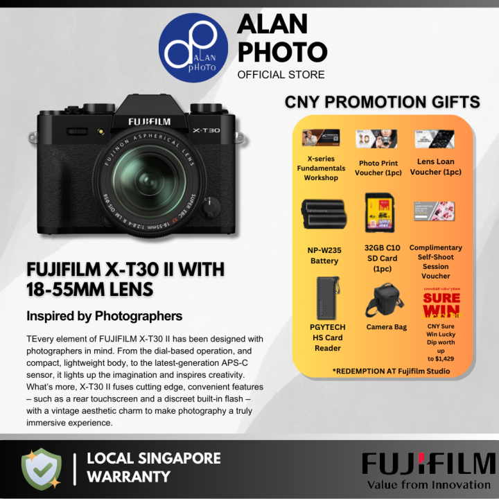 Fujifilm X-T30 II with 15-45mm Kit