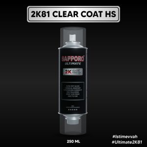 Cat Spray / Pilox Sapporo Ultimate 250 ML 2K81 Clear Coat HS / Cat Semprot