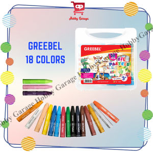 Kids Oil Pastel Crayon Greebel 18 warna krayon mini Anak 18w