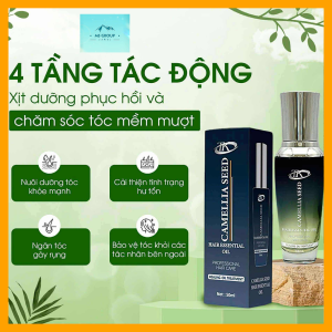 Tinh Dầu Dưỡng Tóc Phục Hồi Tóc Hư Tổn TK Camellia Seed Hair Essential Oil 50ml - Serum Dưỡng Tóc