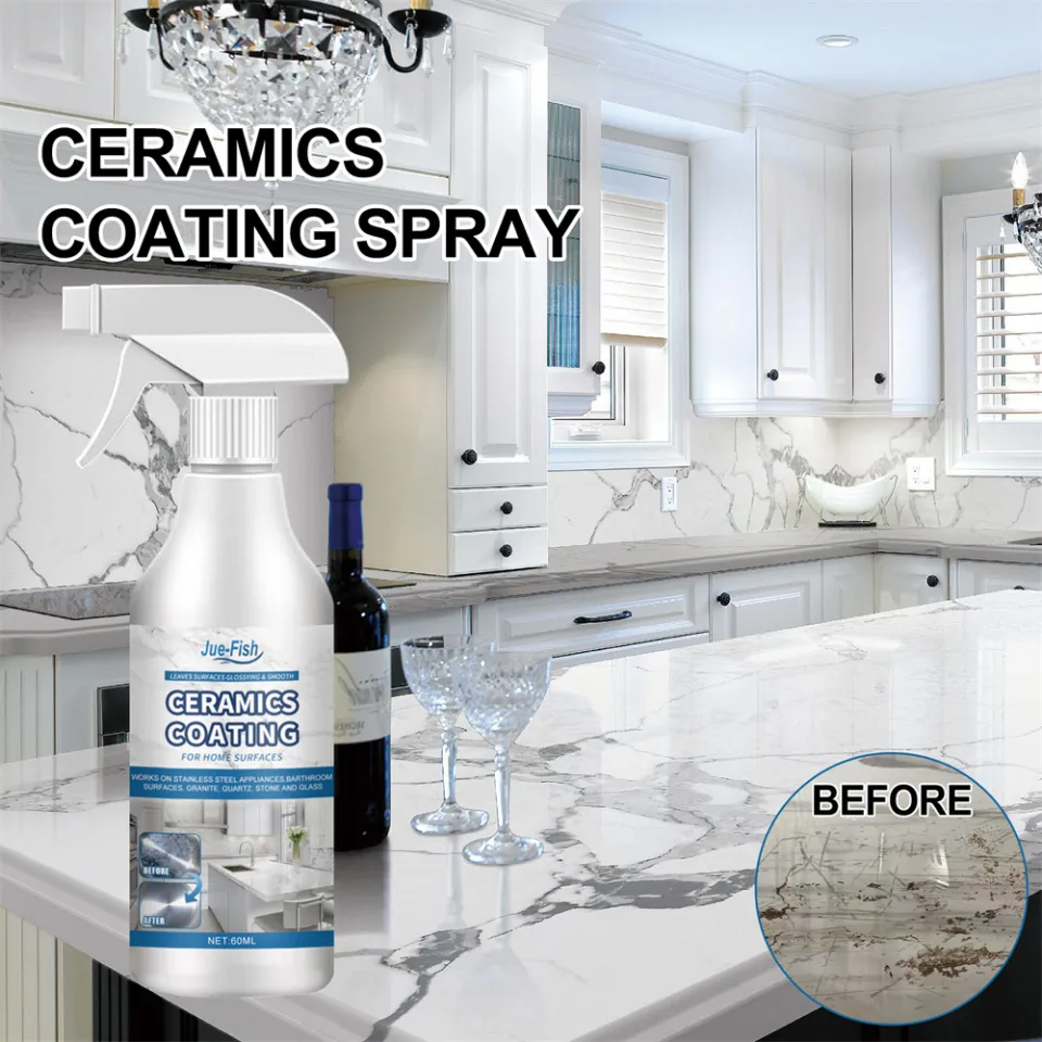 Jue Fish ceramic marble powerful coating spray deep cleaning oil