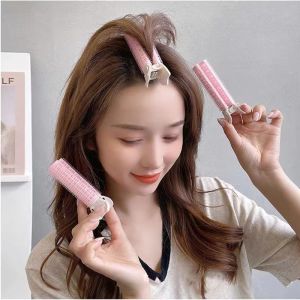 Natural Hair Root Fluffy Clips Curly Hair Roller and Culers Bangs Hair Styling Clip Hair Pins Lazy Korean Hair Accessories Black