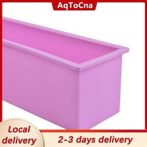 [COD] AqToCna Ship within 24 hours 1200g Silicone Soap Mould Rectangular Toast Loaf Mold Handmade Form Soap Tool