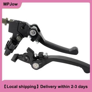 【Local shipping】 KLX CRF XR50-250 Folding Handlebar Brakes Black Folding Aluminum Clutch Brake Lever Bike Motorcycle Clutch Brake Lever Perch