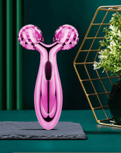 ( Đủ mẫu) Dụng cụ làm đẹp Cây Lăn Massage Mặt Và Body 3D Hàn Quốc xoa bóp Nâng Cơ Mặt chữ V Cầm Tay