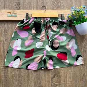 Celana Pendek Wanita Rayon Bali MOtif Terbaru Kekinian