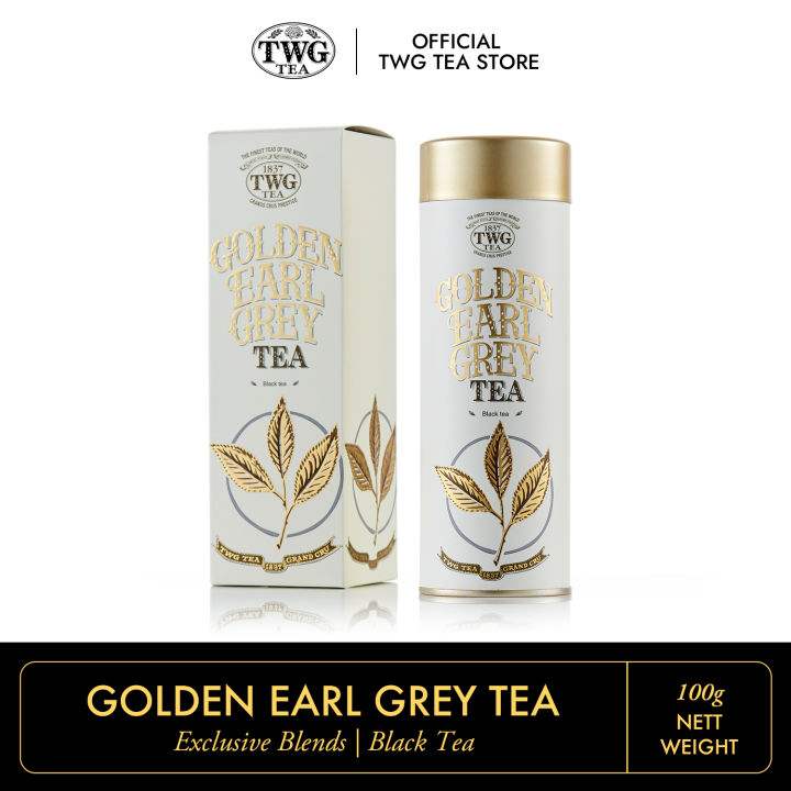 TWG Tea | Golden Earl Grey, Loose Leaf Black Tea Blend in Haute