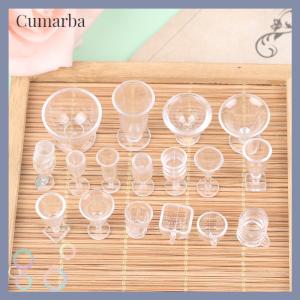 [Cumarba] 17ชิ้น/ล็อตจานชามชามจานชุดตุ๊กตา Miniature Toy Doll Food