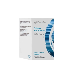 Shaklee Collagen Plus Powder Marine Collagen Peptide Supplement Vitamin C Beauty Nutrition Skin Wellness Support Daily Health Supplement Malaysia 15 Sachets