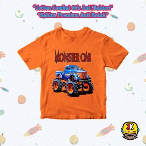 Kaos anak BAJU ANAK MOTIF MONSTER CAR 2-14th