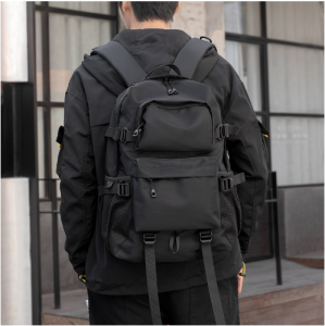 Japanese Style Mens Backpack Trend Large Capacity Male Travel Bag Casual School Backpacks For Students Black Laptop Bag