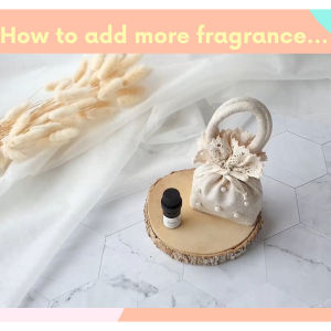 Prosco Dahlia Scented Sachet 001 ถุงหอม เพิ่มความหอม ถุงหอมปรับอากาศ ถุงหอมดอกไม้แห้งธรรมชาติ ดับกลิ่น ตู้เสื้อผ้า ห้องน้ำ รถ ของชำร่วย ของขวัญ