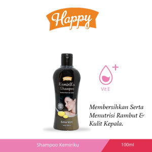Happy Shampoo Kemiriku 100ml - Shampoo Untuk Rambut Anak Sampai Dewasa