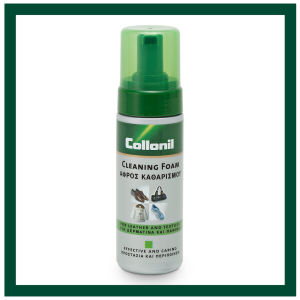 Collonil Cleaning Foam 150ml โคโลนิลคลีนนิ่งโฟมน้ำยาทำความสะอาดหนังหนังกลับผ้า - Collonil.CLMVT
