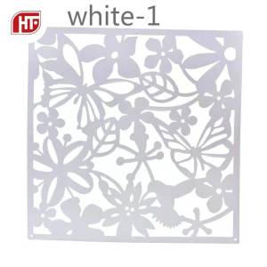 HTF.40x40cm Hanging Screens Plastic Living Room Divider Curtains Panels Partition Wall Home