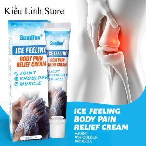 Kem Lạnh Bôi Giảm Đau Mát Lạnh Sumifun Ice Feeling Giảm Đau Cơ Khớp Vai Gáy Đầu Gối Hiệu Quả Cho Cả Nam Nữ