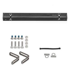 Black Coated Aluminum Alloy Roof Tent For 1/18 Scale Remote Control Cars Perfect For Outdoor Adventures