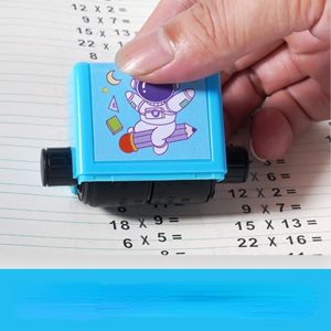 Kids Math Toys Wooden Multiplication Table Montessori Children Counting Toy with 1 to 10 Times Table