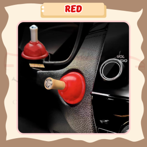 Small Toilet Plunger Design For Car One-Click Start Decoration Cute Car Decoration Protective Cover Decoration C