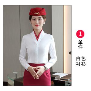 2024 Spring Autumn Long-Sleeved Professional Suit Ho Workwear Workwear Uniform Business Formal Suit Suit Fashionable Classy Slim-Fit Professional Women㏇X0412