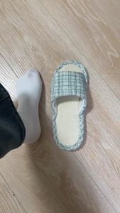 [Free Shipping] New Linen Slippers For Couples Spring And Autumn Indoor Silent Non-Slip Japanese-Style Cotton And Linen Slippers For Women Spring And Summer