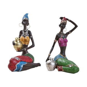 Ethnic Type Resin Home Decoration Handmade Cultural Craft For Living Room Bedroom Shelf Display