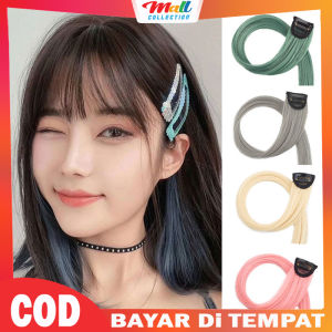 MALL - Wig Rambut Palsu Wanita Pemanjang Rambut Palsu Warna Jepit Aneka Desain ACC18