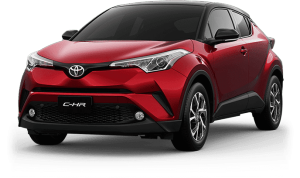3T3 Cat Oles Penghilang Baret Lecet Mobil Toyota CHR Merah Red Mica Metalik