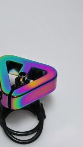 2026 N+1 Triangle Classic Bicycle Bell Aluminum Alloy Long-lasting Sound 3 Colors Availabe Road Bikes MTB Fits 19.2-31.8mm Handlebar
