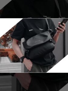 MATE ELAN Minimalism Waterproof Men Crossbody laptop Messenger Bags Simple Casual Male Nylon Travel Shoulder Bag School Bookbag2026