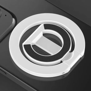 HLINKEY ที่ใส่แหวนแม่เหล็กสองด้านโทรศัพท์มือถือแบบพับได้พกพาได้อุปกรณ์เสริมสำหรับโทรศัพท์สมาร์ทโฟน16ลายรถ