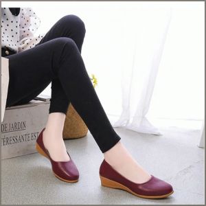 Flat Shoes Dryness Mid-heeled Shoes Visual Attraction Decompression Comfortable to Wear