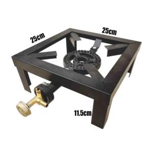 Heavy Duty Gas Stove Double Burner Big Size Gas Stoves High Firepower Single/Double Furnace Non-stick Gas Stove Home Gas Stove