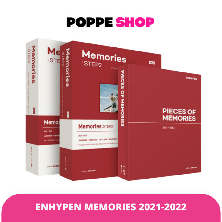 [POPPESHOP ONHAND] ENHYPEN MEMORIES STEP 2 2021-2022 DVD DIGICODE ...