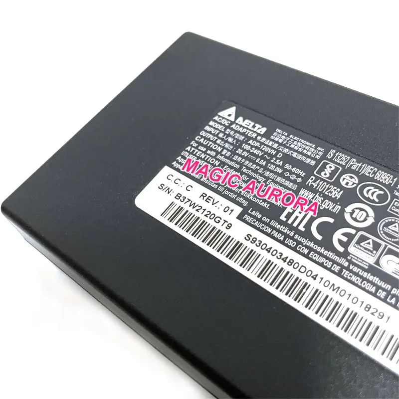 Cargador Notebook Para Msi Gf63 Adp-120vh 20v 6a 120w Negro | Envío gratis