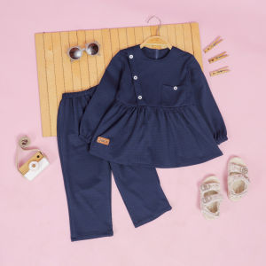 Deulis Setelan Knit Anak Perempuan Naomi | Usia 1 - 8 Tahun