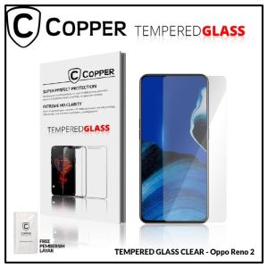 Oppo Reno 2 - COPPER TEMPERED GLASS FULL CLEAR Anti Gores